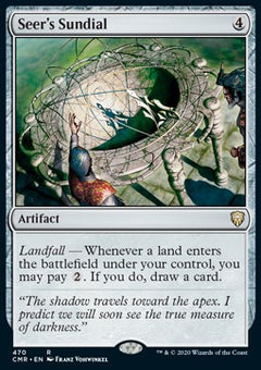 Seer's Sundial⁣ - Commander Legends: Extras⁣ (Rare)⁣ [470]