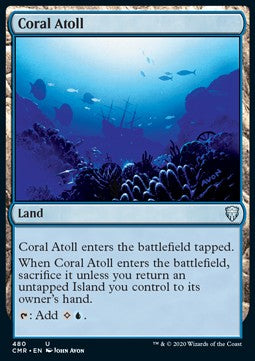 Coral Atoll⁣ - Commander Legends: Extras⁣ (Uncommon)⁣ [480]