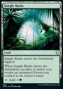 Jungle Basin⁣ - Commander Legends: Extras⁣ (Uncommon)⁣ [484]