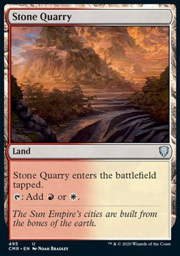 Stone Quarry⁣ - Commander Legends: Extras⁣ (Uncommon)⁣ [495]