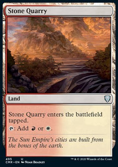 Stone Quarry⁣ - Commander Legends: Extras⁣ (Uncommon)⁣ [495]