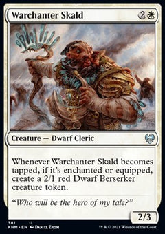 Warchanter Skald⁣ - Kaldheim: Extras⁣ (Uncommon)⁣ [381]