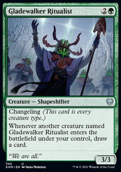 Gladewalker Ritualist⁣ - Kaldheim: Extras⁣ (Uncommon)⁣ [392]