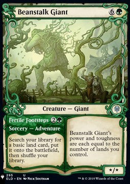 Beanstalk Giant // Fertile Footsteps⁣ - The List⁣ (Uncommon)⁣ [295]