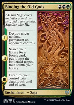 Binding the Old Gods⁣ - Kaldheim⁣ (Uncommon)⁣ [206]