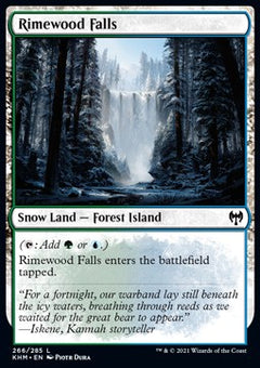 Rimewood Falls⁣ - Kaldheim⁣ (Common)⁣ [266]