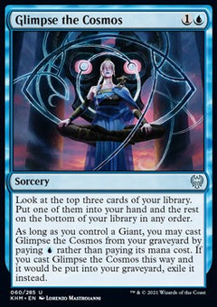 Glimpse the Cosmos⁣ - Kaldheim⁣ (Uncommon)⁣ [60]