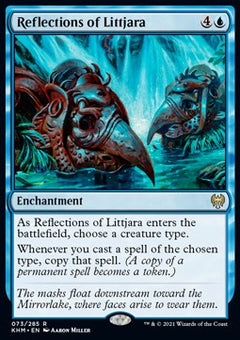 Reflections of Littjara⁣ - Kaldheim⁣ (Rare)⁣ [73]