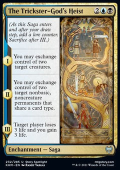 The Trickster-God's Heist⁣ - Kaldheim⁣ (Uncommon)⁣ [232]