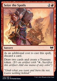 Seize the Spoils⁣ - Kaldheim⁣ (Common)⁣ [149]