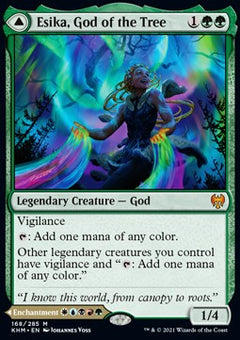 Esika, God of the Tree // The Prismatic Bridge⁣ - Kaldheim⁣ (Mythic)⁣ [168]