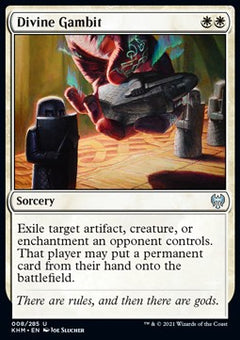 Divine Gambit⁣ - Kaldheim⁣ (Uncommon)⁣ [8]