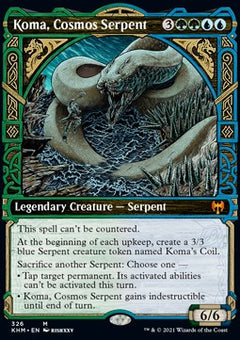 Koma, Cosmos Serpent⁣ - Kaldheim: Extras⁣ (Mythic)⁣ [326]