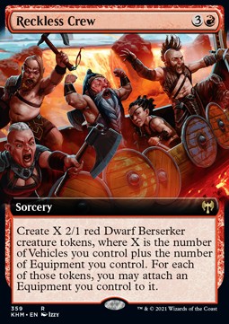 Reckless Crew⁣ - Kaldheim: Extras⁣ (Rare)⁣ [359]