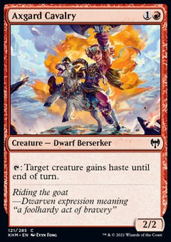 Axgard Cavalry⁣ - Kaldheim⁣ (Common)⁣ [121]