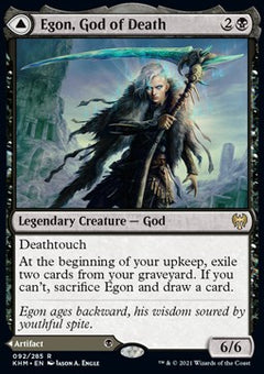 Egon, God of Death // Throne of Death⁣ - Kaldheim⁣ (Rare)⁣ [92]