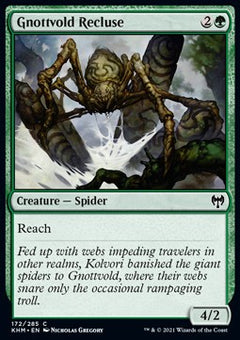 Gnottvold Recluse⁣ - Kaldheim⁣ (Common)⁣ [172]