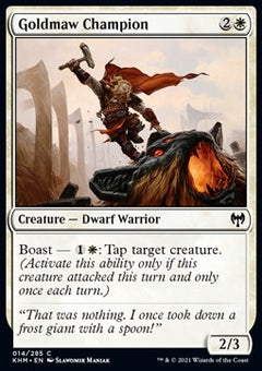 Goldmaw Champion⁣ - Kaldheim⁣ (Common)⁣ [14]