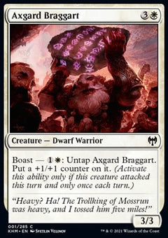 Axgard Braggart⁣ - Kaldheim⁣ (Common)⁣ [1]