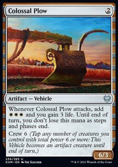Colossal Plow⁣ - Kaldheim⁣ (Uncommon)⁣ [236]