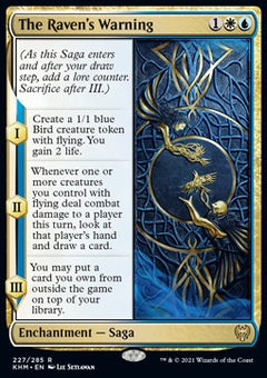 The Raven's Warning⁣ - Kaldheim⁣ (Rare)⁣ [227]