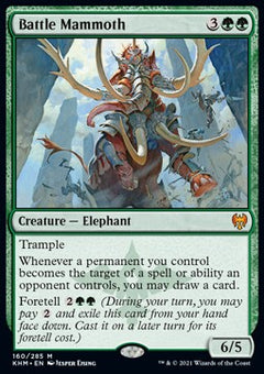 Battle Mammoth⁣ - Kaldheim⁣ (Mythic)⁣ [160]