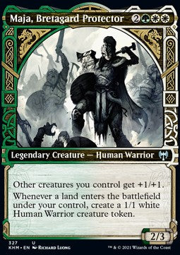 Maja, Bretagard Protector⁣ - Kaldheim: Extras⁣ (Uncommon)⁣ [327]