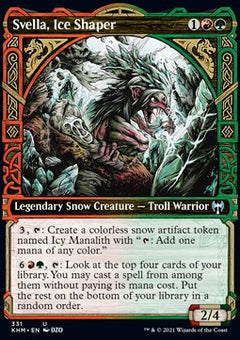Svella, Ice Shaper⁣ - Kaldheim: Extras⁣ (Uncommon)⁣ [331]