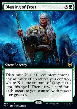 Blessing of Frost⁣ - Kaldheim: Extras⁣ (Rare)⁣ [362]