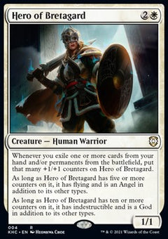 Hero of Bretagard⁣ - Commander: Kaldheim⁣ (Rare)⁣ [4]
