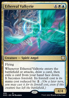 Ethereal Valkyrie⁣ - Commander: Kaldheim⁣ (Rare)⁣ [16]