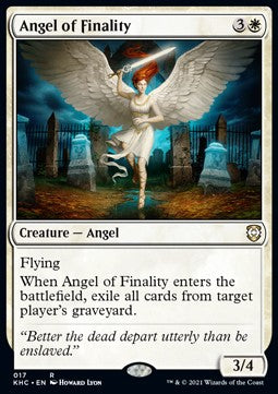 Angel of Finality⁣ - Commander: Kaldheim⁣ (Rare)⁣ [17]