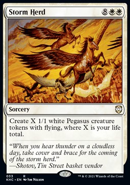 Storm Herd⁣ - Commander: Kaldheim⁣ (Rare)⁣ [33]