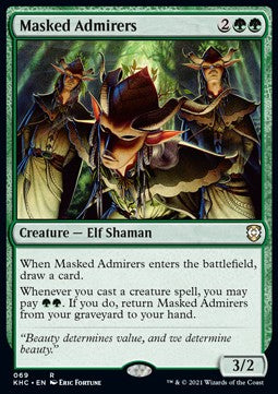 Masked Admirers⁣ - Commander: Kaldheim⁣ (Rare)⁣ [69]