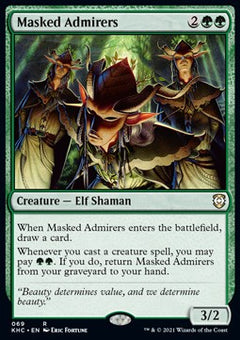 Masked Admirers⁣ - Commander: Kaldheim⁣ (Rare)⁣ [69]