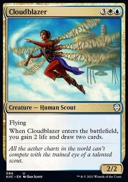 Cloudblazer⁣ - Commander: Kaldheim⁣ (Uncommon)⁣ [84]