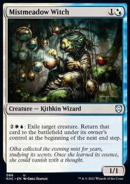 Mistmeadow Witch⁣ - Commander: Kaldheim⁣ (Uncommon)⁣ [88]