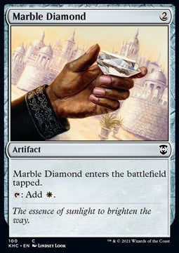 Marble Diamond⁣ - Commander: Kaldheim⁣ (Common)⁣ [100]