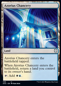 Azorius Chancery⁣ - Commander: Kaldheim⁣ (Uncommon)⁣ [106]