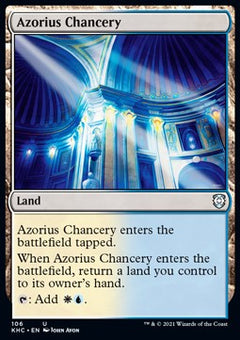 Azorius Chancery⁣ - Commander: Kaldheim⁣ (Uncommon)⁣ [106]
