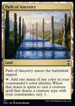 Path of Ancestry⁣ - Commander: Kaldheim⁣ (Common)⁣ [117]