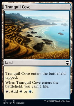 Tranquil Cove⁣ - Commander: Kaldheim⁣ (Common)⁣ [119]