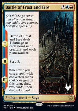 Battle of Frost and Fire (V.2)⁣ - Kaldheim: Promos⁣ (Rare)⁣ [204]