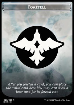 Foretell Token⁣ - Kaldheim: Extras⁣ (Token)⁣ [T23]