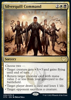 Silverquill Command⁣ - Strixhaven: School of Mages⁣ (Rare)⁣ [232]