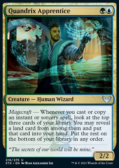 Quandrix Apprentice⁣ - Strixhaven: School of Mages⁣ (Uncommon)⁣ [216]