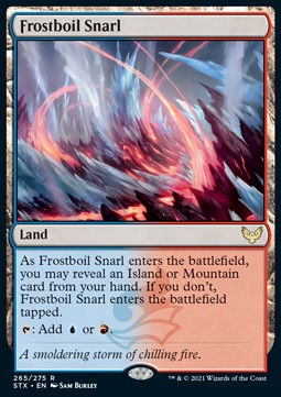 Frostboil Snarl⁣ - Strixhaven: School of Mages⁣ (Rare)⁣ [265]
