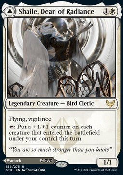 Shaile, Dean of Radiance // Embrose, Dean of Shadow⁣ - Strixhaven: School of Mages⁣ (Rare)⁣ [158]