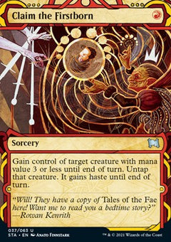 Claim the Firstborn (V.1)⁣ - Mystical Archive⁣ (Uncommon)⁣ [37]