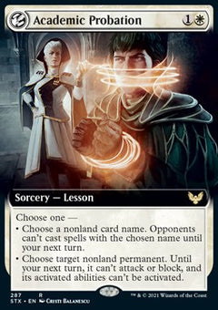 Academic Probation⁣ - Strixhaven: School of Mages: Extras⁣ (Rare)⁣ [287]